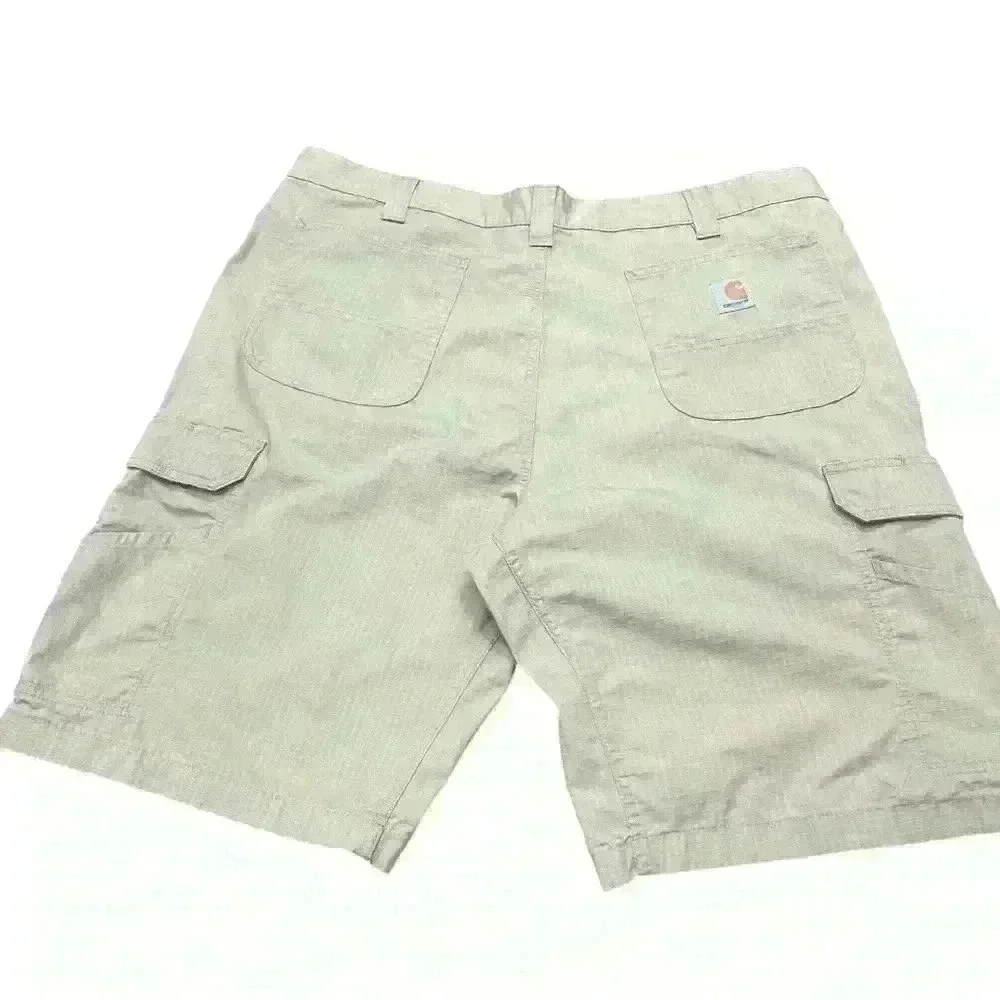 Carhartt Men’s Force Relaxed Fit Ripstop Cargo Work Utility Shorts Size 42